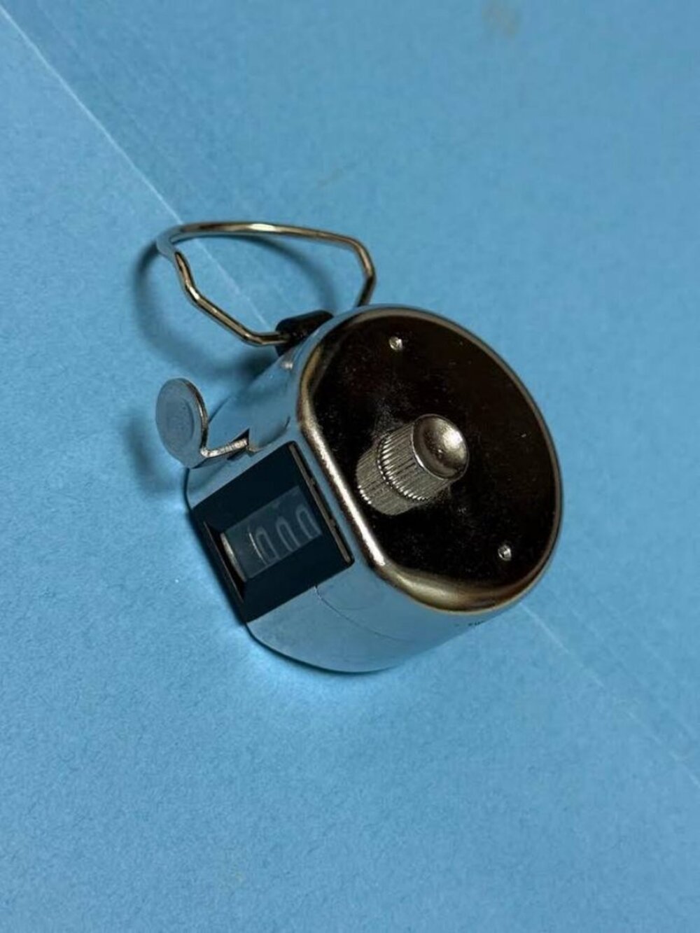 Handheld Tally Push-button Counter (in Stainless Steel)